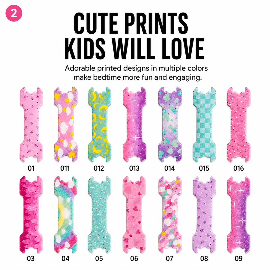 Girls nose strips - cute printed designs kids will love